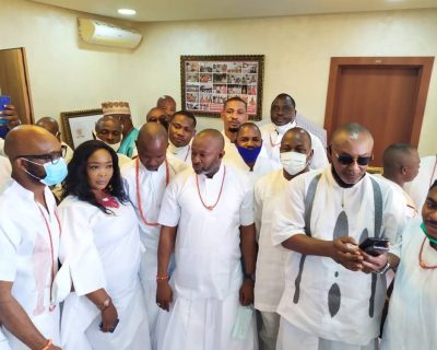 Allied Peoples’ Movement (APMP Courtesy Visit to Oba of Benin