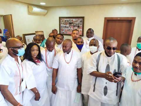 Allied Peoples’ Movement (APMP Courtesy Visit to Oba of Benin