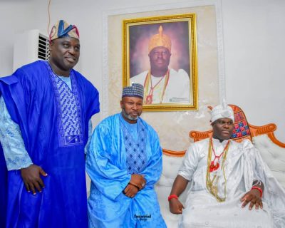 Allied Peoples’ Movement (APM) Courtesy Visit to the Ooni of Ife
