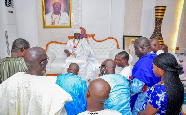 Allied Peoples’ Movement (APM) Courtesy Visit to the Ooni of Ife